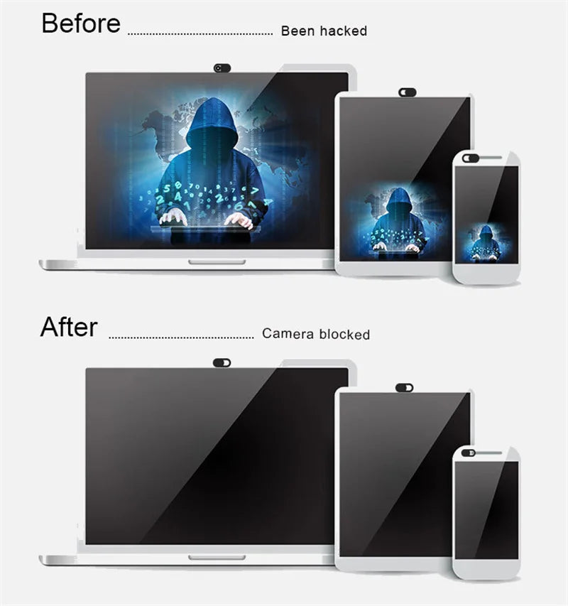 5/10/20 Pcs Webcam Cover Laptop Camera Cover Slider Phone Antispy For iPad PC Macbook Tablet lenses Privacy Sticker