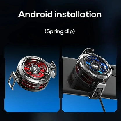 MEMO CX08, 2 in 1 Thermoelectric Phone Cooler and Wireless Charger, Semiconductor-Based, for iPhone & Android Phones