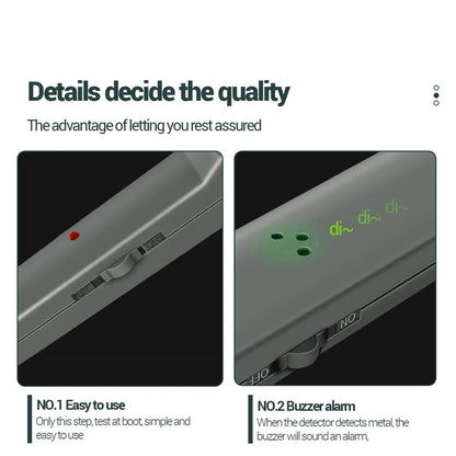 Metal Detector DM3004A Waterproof Handheld Alarm High Sensitivity Metal Scanner Security Checker Pinpointer Metal Detect Tool