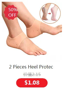 T-Shaped Heel Protectors Stickers Womens Shoes Heel Cushion Foot Care Products Non Slip Shoe Pads High Heels Half Shoe Inserts