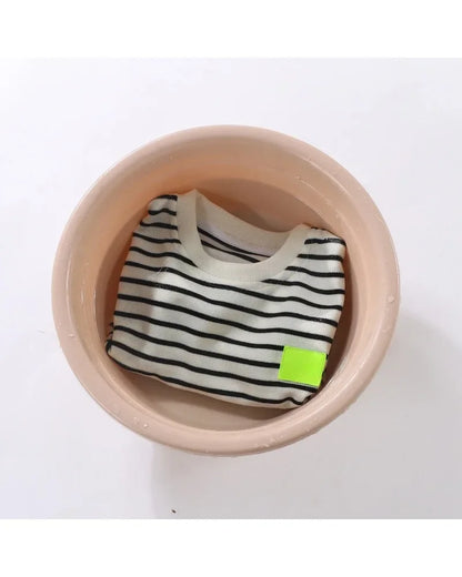 Summer Baby Boy Girls Clothes Set Children Stripe Tshirts and Shorts 2 Pieces Suit Kid Top Bottom Outfits Casual Tracksuits