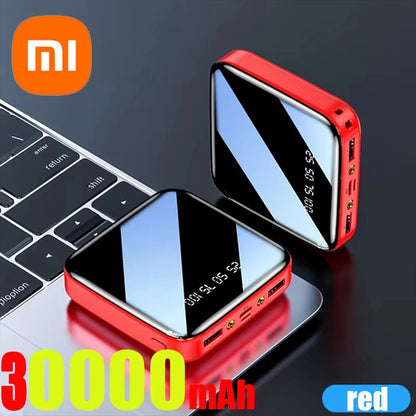 Xiaomi Power Bank 30000mAh Mini Power Bank Pocket Power Bank Small Portable Fast Charging Power Bank Mobile Phone Accessories