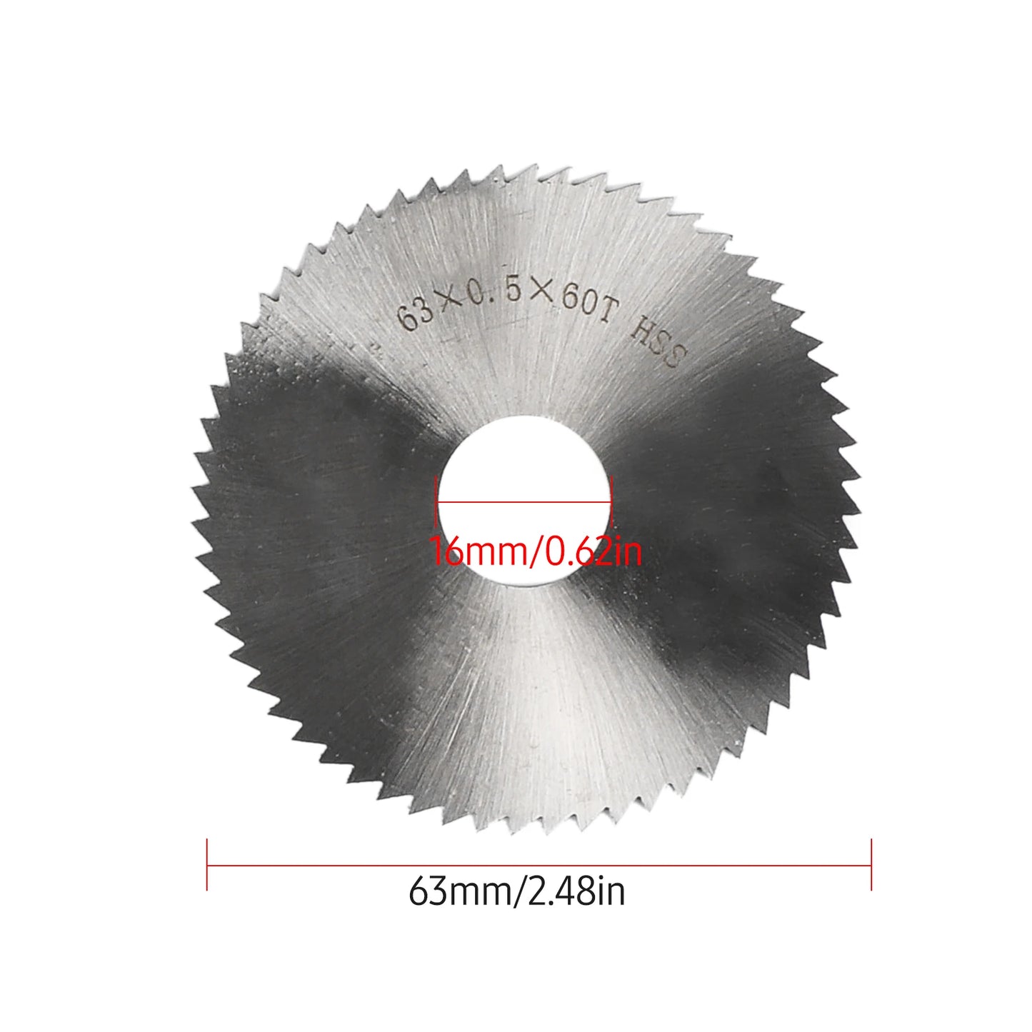 2.5inch Circular Saw Alloy Saw Blade Diameter 63mm HSS Saw Blade Emery Saw Blade Resin Saw Blade Electric Saw Blade Power Tools