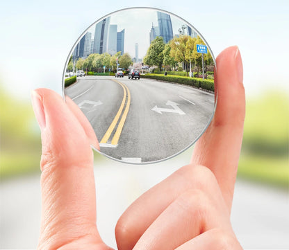 Baseus 2Pcs Car Mirror HD Convex Mirror Blind Spot Auto Rearview Mirror 360 Degree Wide Angle Vehicle Parking Rimless Mirrors