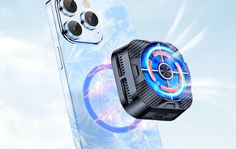 Semiconductor Mobile Phone Radiator Fan Cooler For Phone Cooling Fan Processor Cooler  Phone Fan Cooler Gamer Cell Phone