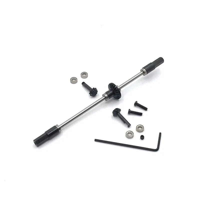 WPL 1/16 B16 B36 RC Car Parts B16 B36 Metal Metal Middle Bridge Drive Shaft  1/16 RC Car Upgrade