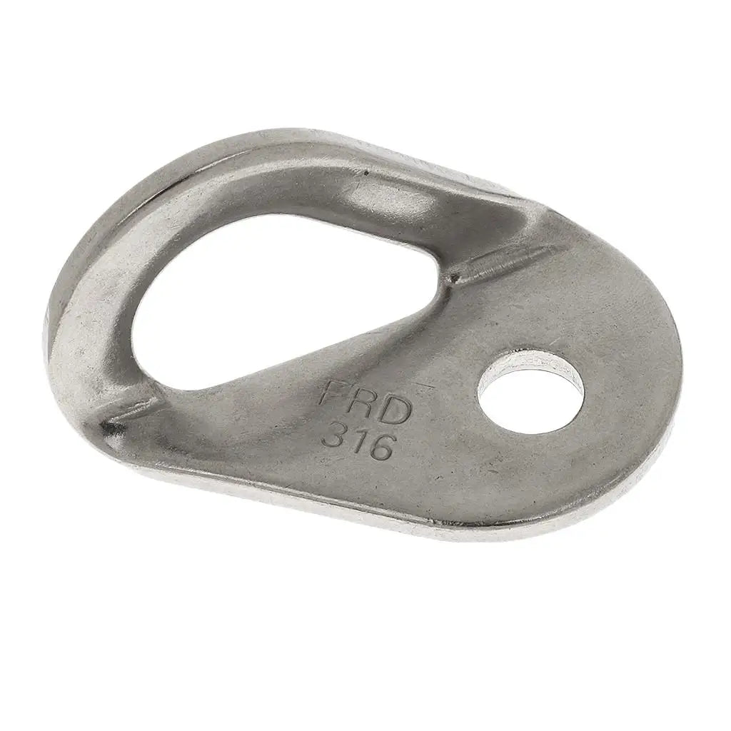 30KN Anchor Plate Rock Climbing Bolt Hanger for Mountaineer Tree Arborist Outdoor Caving Gears