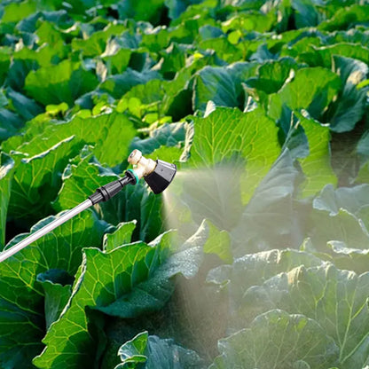 High Pressure Sprayer Nozzle Adjustable Agricultural Sprinkler Head Agricultural Spray Nozzle Head for Watering Irrigation