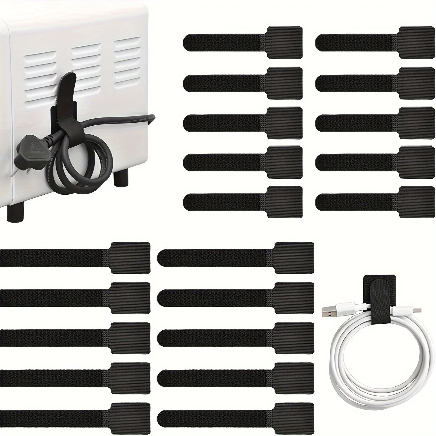 10/20pcs Cord Organizer, Cord Holder For Mixer, Coffee Maker, Blender, Air Fryer, Pressure Cooker And Other Kitchen Appliances