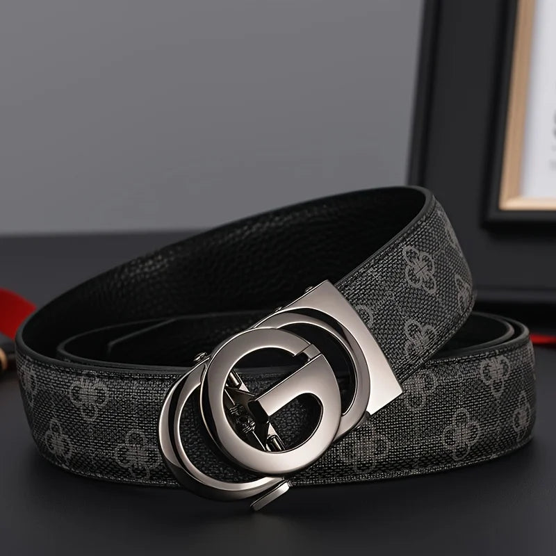 Youth Belt Brand Belt Men's Belt High Quality Men's Luxury Belt Men's Belt Male Buckle Metal Automatic Buckle