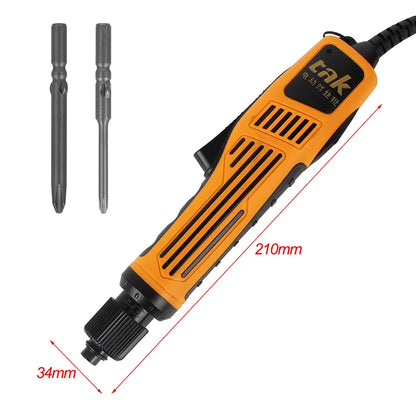 New Industrial Electric Screwdriver Adjustable Torque Electrical Powerful Impact Hand Drill Multifunctional Tools Drill Driver