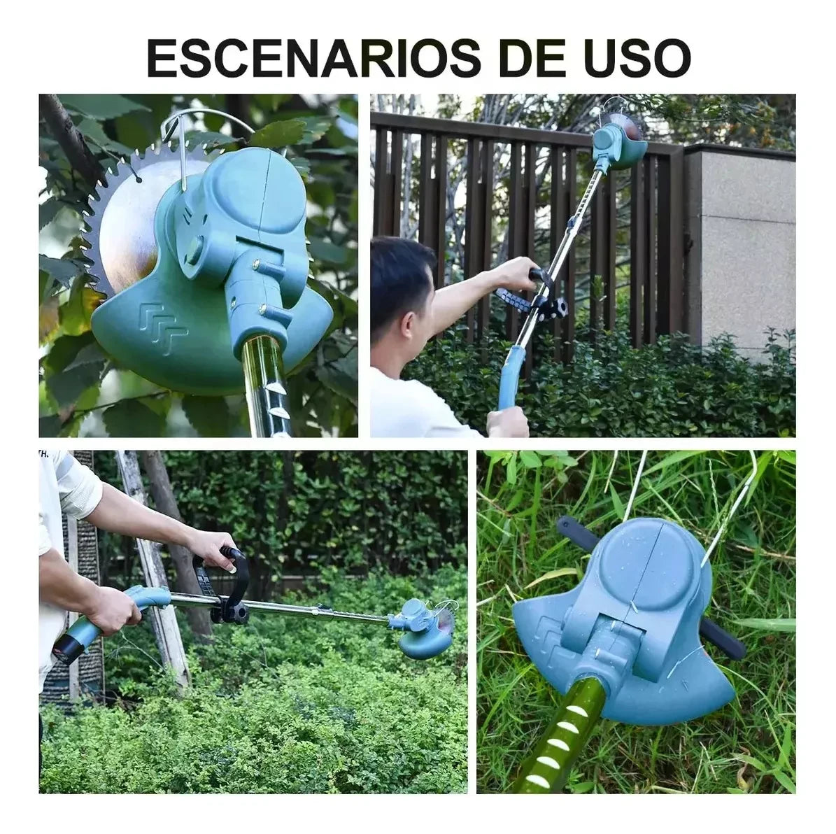 2025 new household garden electric lawn mower, lawn trimmer, automatic release rechargeable garden lawn trimmer