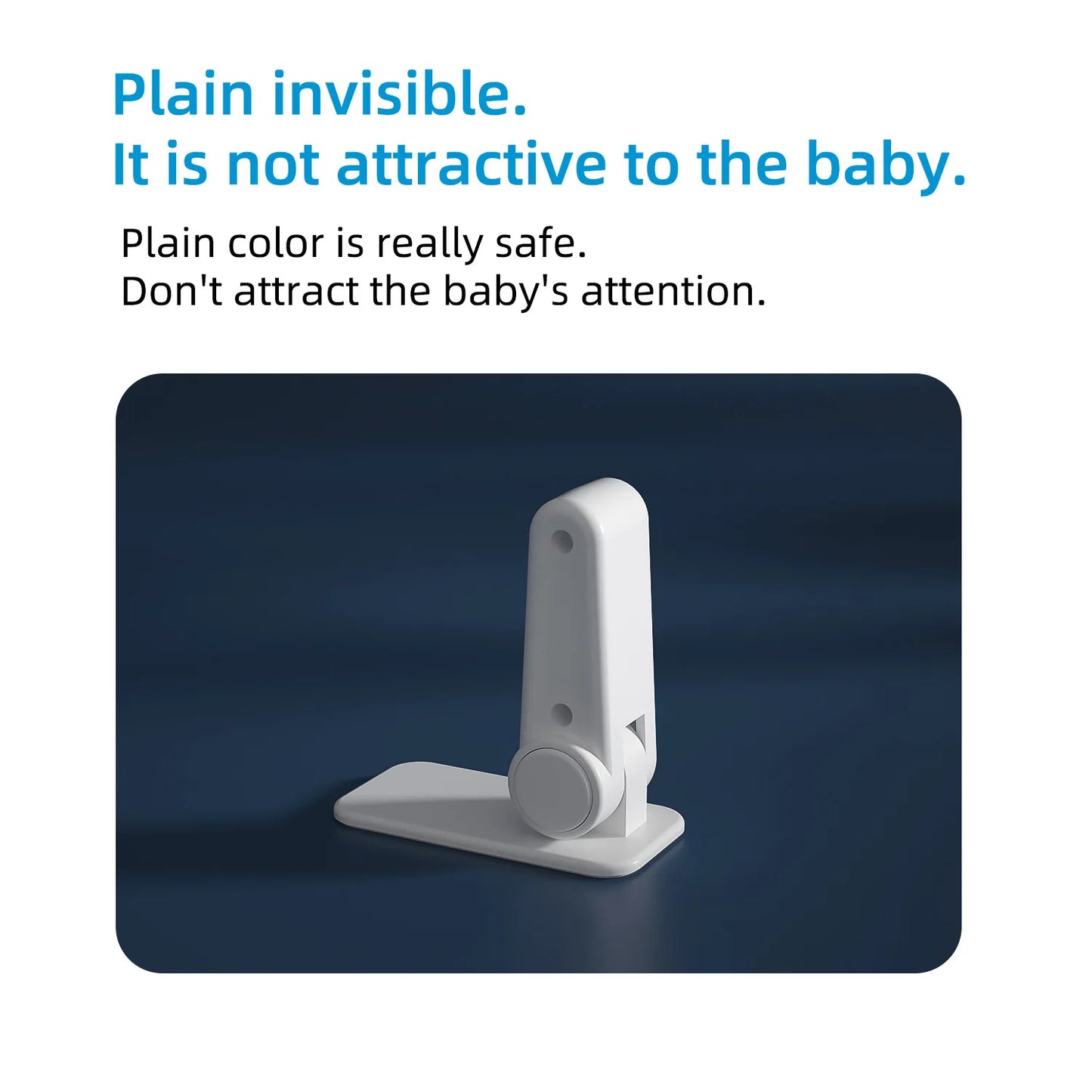 4PCS Child Safety Door Level Handle Locks Anti-open Door Security ProtectionUniversal Drawer Cabinet Refrigerator Oven Door Lock