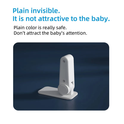 4PCS Child Safety Door Level Handle Locks Anti-open Door Security ProtectionUniversal Drawer Cabinet Refrigerator Oven Door Lock