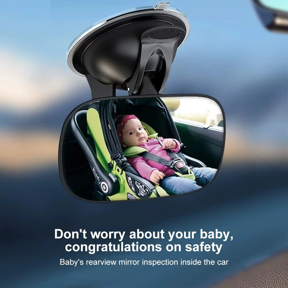 1PCS Car Seat Back Rear View Mirror Adjustable 360 degrees Rotatable Baby Kids Car Safety Rear Back Seat Monitor Rearview Mirror