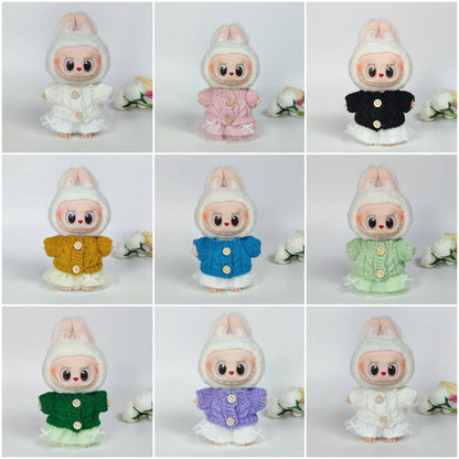 Labubu 3.0 Big in Energy Series – Labubu Bear Sweater & Flanged Hat Set – Combining Fashion and Cuteness – Labubu Outfit