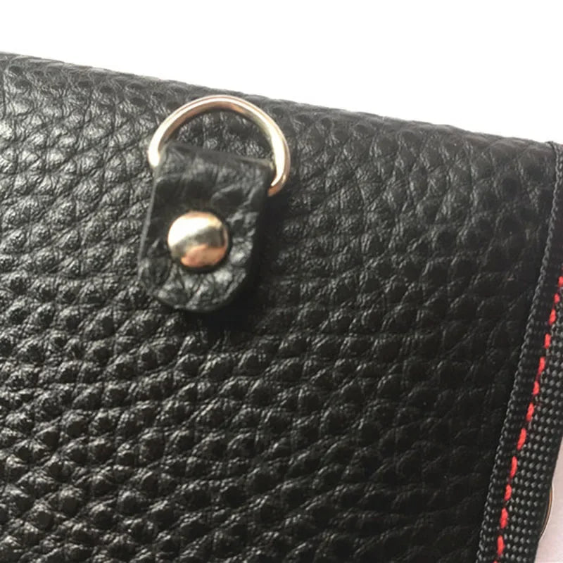 1x Car Anti-theft Car Key Fob RFID Signal Blocker Faraday Signal Blocking Pouch Bag Key Wallets Car Interior Accessories