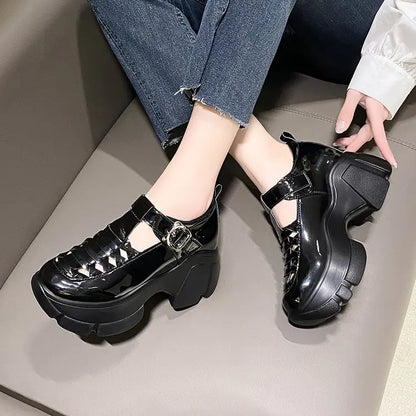 Fashion Brand High Heels Shoes Beach Slippers Chunky Sandals Designer Women Platform Shoes 2025 Summer New Pumps Women Sandals