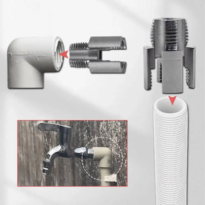 Multifunctional Screw Extractor Kit Easy Removal Compact Broken Screw Extractor Internal & External Threads Powerful Claw