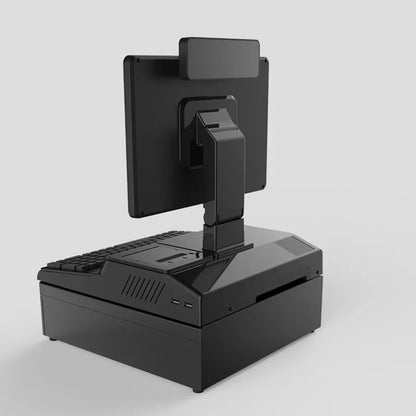 14.1 inch touch screen, cash box, keyboard, whole package POS computer factory POS System cash Register Terminal