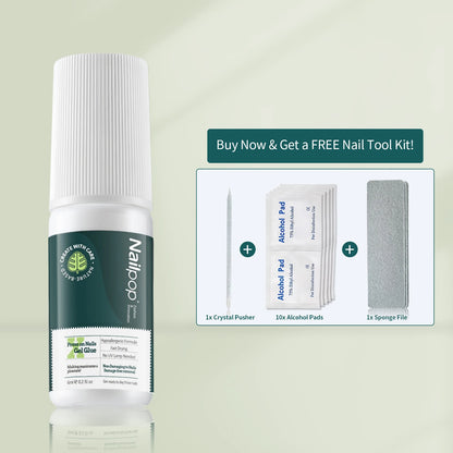 Nailpop Press On Nail Glue Super Strong Long Lasting Fast Drying No UV Lamp Needed Hypoallergenic Gentle Adhesive for Fake Nails