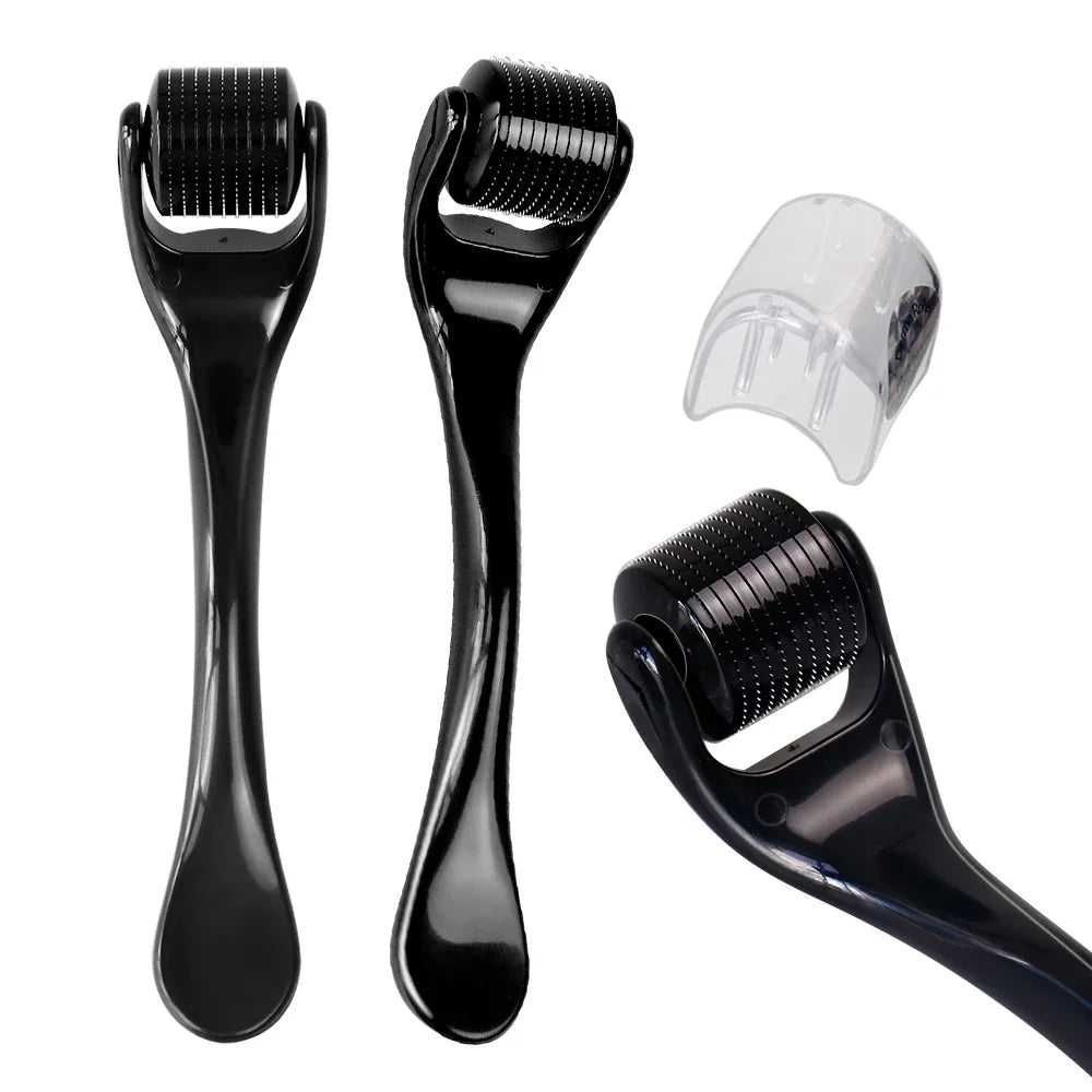 Titanium Derma Pen Roller Hair Growth Beard 540 Microneedle Roller for Facial Skin Care MTS Micro Needle Roller Mesotherapy Use