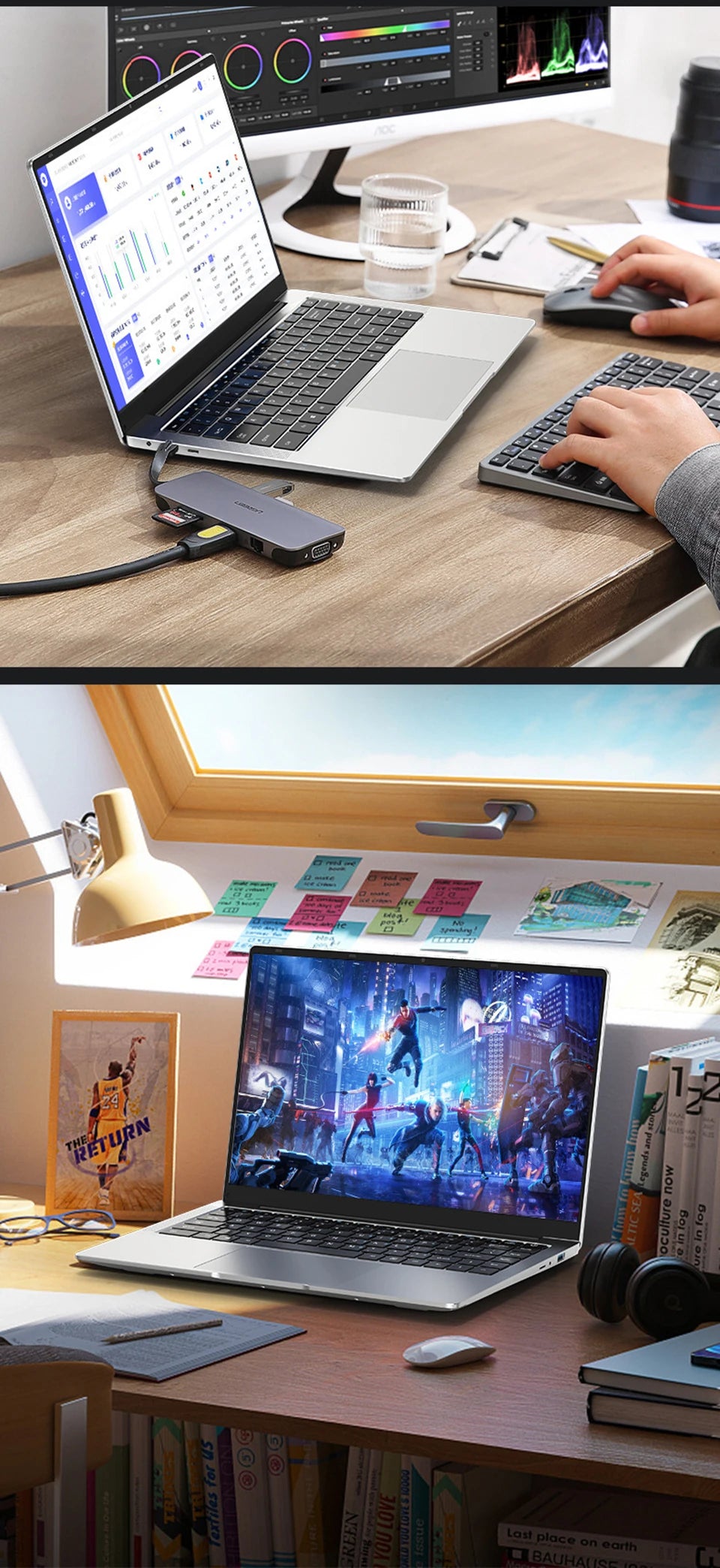 14.1 inch Laptop Computer Portable Windows 11 Intel Core i7-7500U Notebook 12GB RAM 1TB 2TB SSD Office Study Laptops