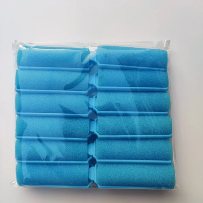 6-14Pcs/Lot Sponge Hair Rollers Foam Hair Roller Sleeping Hair Curlers Flexible Styling Curlers Sponge Curlers Random Color 2025
