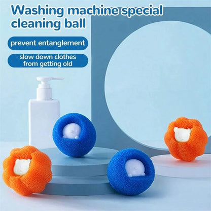 5/10/20pcs Sponge Laundry Ball Lint Remover for Clothing Washing Machine Cleaning Ball Cat Hair Remover Clothes Cleaning Roller