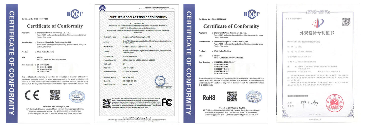 Baby White Noise Sound Machine Built-in 28 Soothing Sounds 4 Timer & Memory Function USB Rechargeable Portable Sleep Aid Device