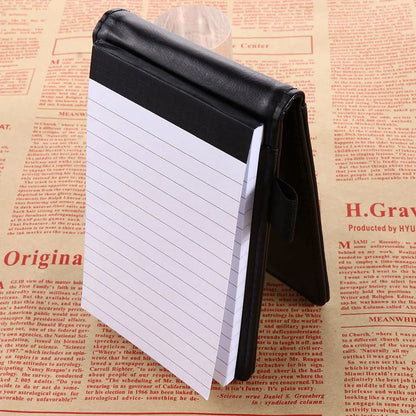 Stationery School Supplies Memo Pads Retro Leather Cover Small A7 Notebook Mini Notepad Pocket Planner Business Memos