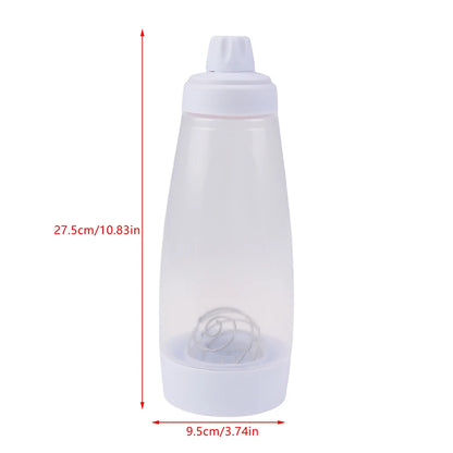 Pancake Batter Bottle Battler Mixer With Blender Ball Wire Whisk For Restaurant Baking Pancakes Cupcakes Muffins Crepes And More