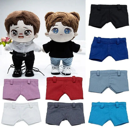 Fashion Cotton Doll Clothes Multi-colors Cute Casual Wears Pants Mini Dolls Clothes Accessories