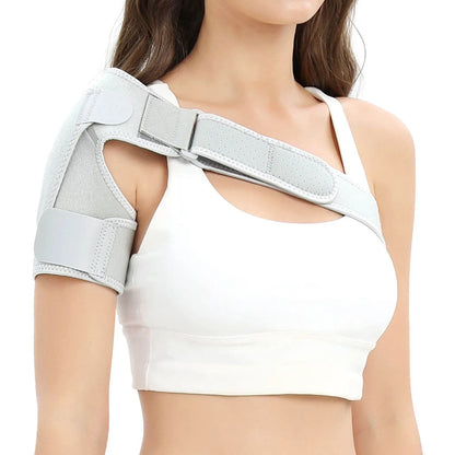 Support Brace for Torn Rotator Cuff Adjustable Shoulder Support pad Belt Band Strap Wrap Compression Sleeves Back Brace Guard