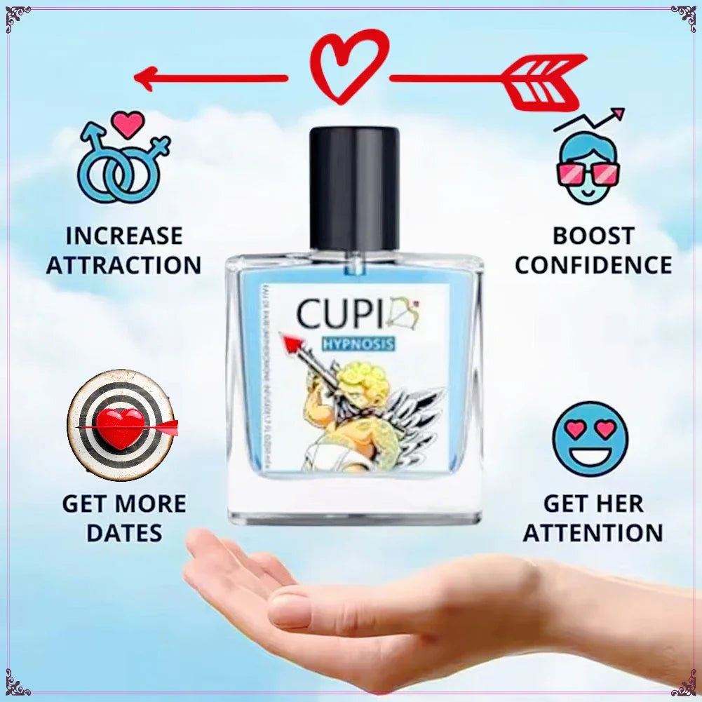 Romantic Perfume Fee Lomont Perfume Men Attract Women Cupid Long Lasting Cologne Flirtatious Perfume Dating Body Spray
