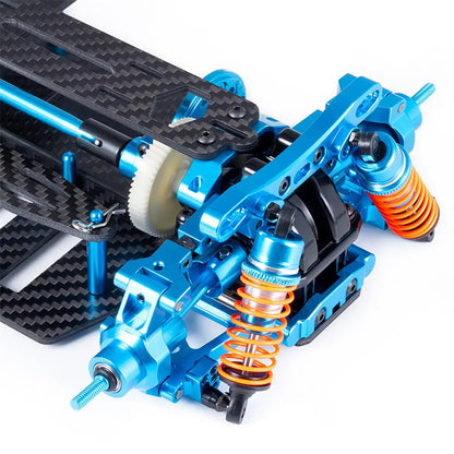 1/10 Carbon fiber Car Frame For 1/10 TT02 Aluminum Alloy / Plastic Chassis Frame  RC Car Part