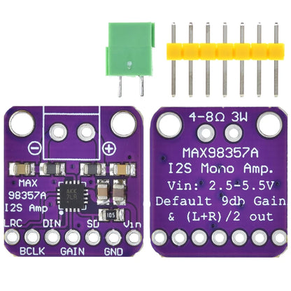 1/5PCS MAX98357 MAX98357A I2S 3W Class D Amplifier Breakout Interface I2S DAC Decoder for Audio