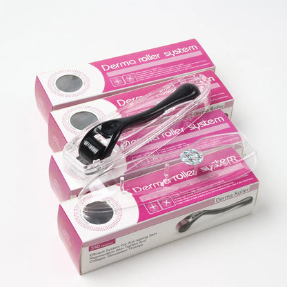 Wholesale Price 5pcs/Set Professional 540 Derma Roller Skin Care Massage Roller Tool