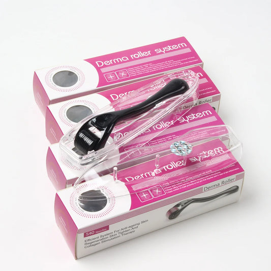 Wholesale Price 5pcs/Set Professional 540 Derma Roller Skin Care Massage Roller Tool