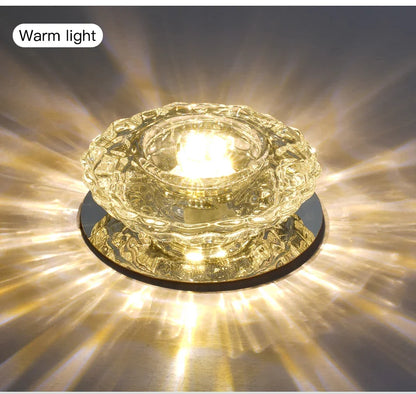 LED Ceiling Lamp for Aisle, Flush, Living Room, Crystal Corridor, Porch Light, Front Porch, Porch Light
