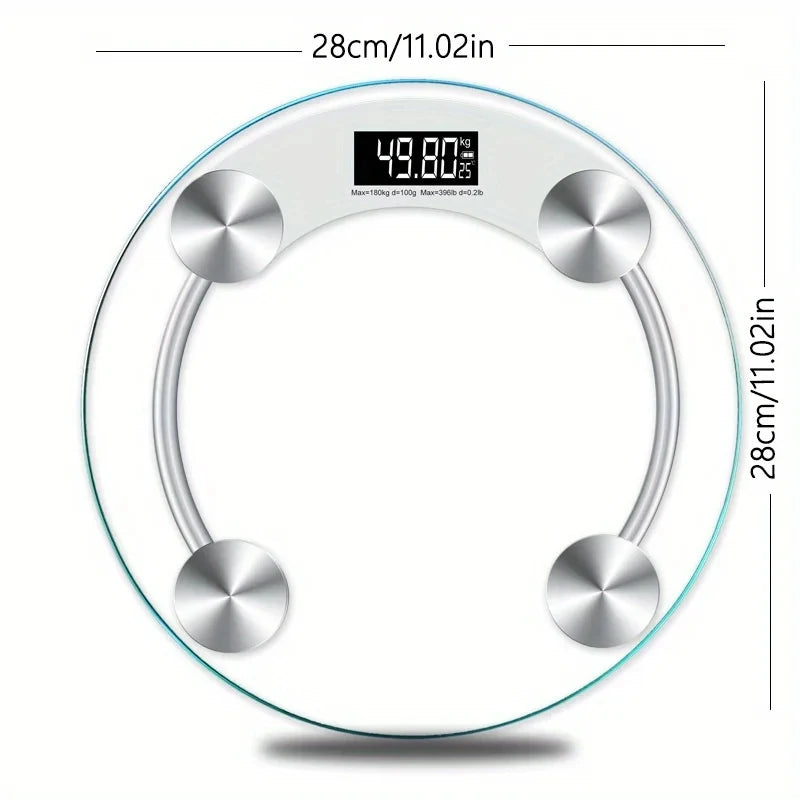 Electronic Weight Scale Household Smart Electronic Scale Glass Scale Into Human Scale Weighting Digital Bathroom Scales