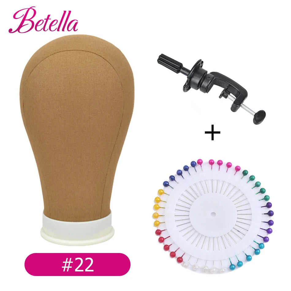 Canvas Block Head Kit Training Mannequin Wig Head Display Styling Mannequin Manikin Head Wig Stand wig head Stand