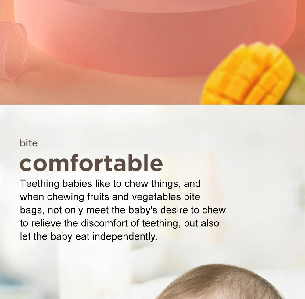 Baby Feeding Bottle + Teether Baby Silicone Rice Paste Cereal Feeding Squeeze Bottle Spoon Feeder for Newborn Child Utensils