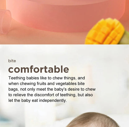 Baby Feeding Bottle + Teether Baby Silicone Rice Paste Cereal Feeding Squeeze Bottle Spoon Feeder for Newborn Child Utensils