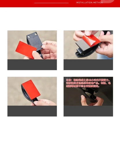 2PCS Universal Car Hook Seat Back Hook Multi-purpose Trunk Umbrella Holder Car Umbrella Storage Car Interior Accessories Storage