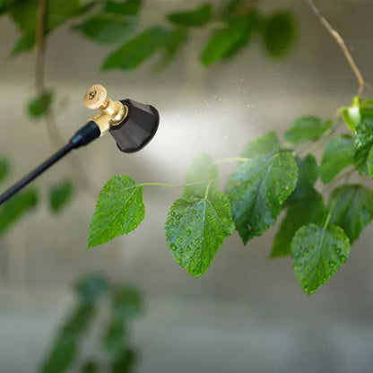 Agricultural Atomization Nozzle Alloy Adjustable Black Agricultural Sprinkler Head Garden Sprayers