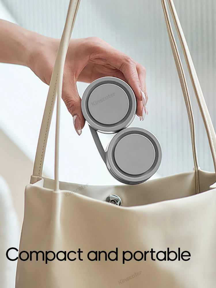Hanging Neck Fan Power ventilador Bladeless Neckband Fan Portable Mini Air Cooler USB Rechargeable Electric Fans