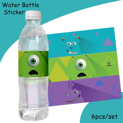 MINISO Monsters University Theme Birthday Party Decoration Party Supplies Hot Videos Scene Decoration Balloon Party Supplies