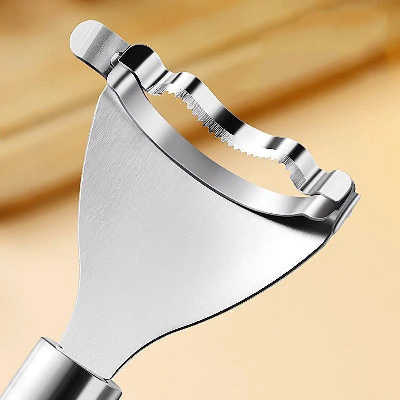 Stainless Steel Corn Planer Ergonomic Handle Corn Peeler Peel, Separate & Enjoy Fresh Corn with Minimal Effort