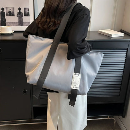 Oversized Tote Bags For Women 2023 Designer Luxury Shoulder Bag Quality Oxford Fabric Multi Pockets Large Capacity Shopper Totes